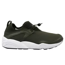 Puma Blaze Of Glory NU x Stampd Green Slip On Toggle Mens Trainers 361493 01