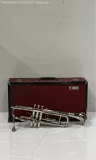 CONN Silver Trumpet P-89307 w/ Hard Case