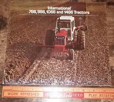 International Harvester USA 766, 966, 1066 And 1466 Tractors Brochure 1973