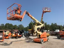 New Listing2007 JLG E400AJPN 40' Electric Articulating Boom Lift Man Aerial Manlift bidadoo