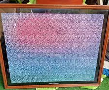 Vintage '93 Magic Eye Poster NVision 3D NATURE'S MAJESTY 1993