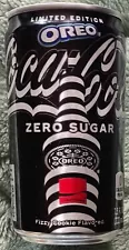 NEW 1 Empty Limited Edition 7.5 oz. OREO Coca Cola Zero Sugar Can Coke