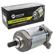 NICHE Starter Motor Assembly for Yamaha Kodiak 400 Grizzly 450 Rhino 660 (For: 2006 Yamaha Rhino 450)