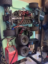 Hobby Grade Remote Control Car With Charger, Tires, Battery. Car For Parts