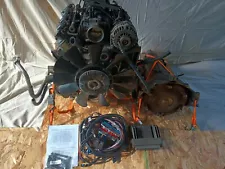 6.0L LQ4 LS Engine with 2WD 4L80e and NEW Stand Alone Swap Harness PCM 4L80 GM