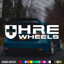 HRE Wheels Decal for Wheel Spoke, Window, Banner Sticker Rims