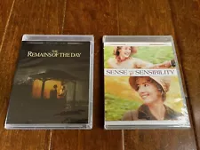 The Remains of the Day (1993), Sense & Sensibility Blu-Ray Twilight Time SEALED