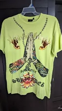 Ed Hardy For Love I Surrender XL Shirt Vintage Christian Audigier