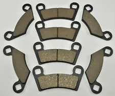 Front Rear Brake Pads for Polaris RZR 800 S EFI 2008-2014 2009 2010 2011 (For: 2013 RZR 800)