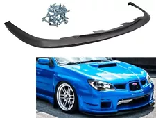 For 06 07 Subaru Impreza WRX & STi S204 Front Bumper Lip Spoiler Body Kit PP NEW