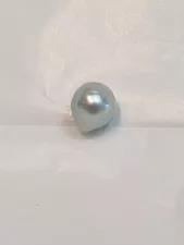 10mm Baroque Green, GIA Report, Cultured Pearl Undrilled, Akoya Pearl Oyster