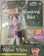 Breaking Bad Walter White Action Figure PX Previews Exclusive Mezco Sealed 2013