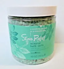 Original Bath & Body Works STRESS RELIEF Mineral Bath Salts Eucalyptus Spearmint