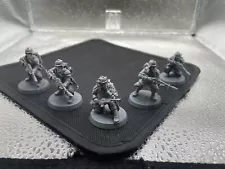 Forge World Death Korps Of Krieg 5x Infantry Basecoated Warhammer 40k