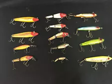 13 L.S. Fishing lures for sale. Sinking, floating and jerk bait