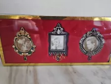 Lenox Mini Photo Frame. New Old Stock 3 Picture Frames Christmas