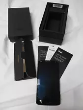 NICE BOXED DROID TURBO 2, MOTOROLA, CELL PHONE, BOX, PAPERS, VERIZON, BLACK