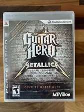 Guitar Hero : Metallica For PlayStation 3. brand New