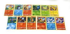 Pokemon (12 card non-foil lot) 2021 McDonalds 25th Anniversary NM