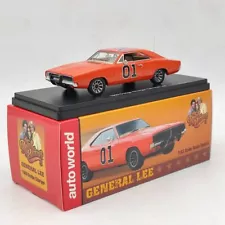 Auto World 1969 Dodge Charger General Lee Red AWRSS1151 1/43 Limited Edition