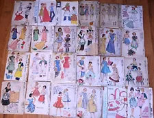 McCalls Apron Sewing Patterns Wide Variety You-Pick 1940's 90's