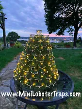 GREEN Mini Lobster Trap Tree - EXCLUSIVE - Handmade in Gloucester MA