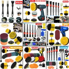 Drill Detailing Brush Set Tile Grout Power Scrubber Cleaner Spin Tub Shower Wall