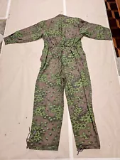 WWII German Camo Panzer Combi Coverall Oakleaf (New) (Size XXL)