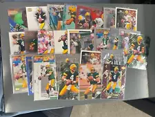 (28) Brett Favre Assorted Football Card LOT Green Bay Packers Z14