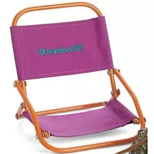 New American Girl Adventure Campfire Set Camp Chair - Beach Chair - NEW