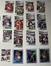 2022 Panini Prestige Denver Broncos Football Card Lot With Numbered Cards