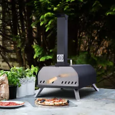 Pizza Oven Outdoor Wood Fired with chimney Portable Patio Ovens Fold-up Legs