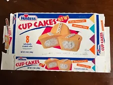 Hostess Orange Cup Cakes Box *Empty*