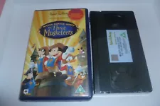 New ListingDisney Classics Collectable Micky Mouse VHS ~ The Three Musketeers - WALT DISNEY