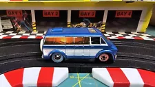 Tyco slot car #185 - Blue/White - Van-Tastic - tested - runs