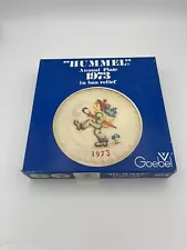 1973 Goebel MJ Hummel Annual Plate Hand Painted - In Original Box