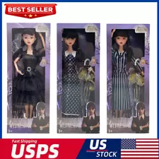 The Addams Family Wednesday Dolls for Girls 11 inch Barbie Gift for Girls & Fans