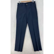 Workrite FR Pants Mens 31 Blue Flame Resistant Blue Nomex Cat 1 UNHEMMED $85