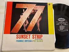 77 Sunset Strip Frankie Ortega & Sy Oliver OZT LP Jubilee Mono GD+