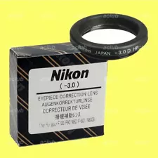 Nikon -3.0 Correction Eyepiece Lens Diopter for F100 F90 F90x F801 F-801 F-801s