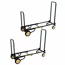 RockNRoller Multi-Cart Micro R2RT Equipment Transport Cart 2-Pack