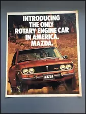 1973 1974 Mazda Rx-2 Rx-3 Rx-4 Pickup Truck Vintage Sales Brochure - Rx2 Rx3 Rx4