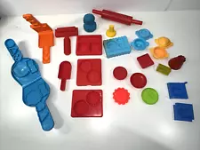 Vintage Play-Doh Molds Press Large Lot of Shapes etc.