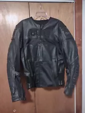 Buell Leather Jacket With C3 Armor. Size M