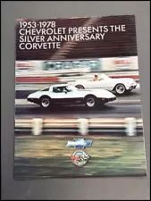 1978 Chevrolet Chevy Corvette Sales Brochure - 25th Silver anniversary L82