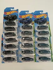 Hot Wheels Bugatti Chiron Lot Of 19 Blue & Black