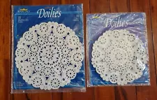 New ListingRoyal Lace Paper Medallion Doilies 35 Total Vtg USA 20 8 Inch + 15 10 Inch