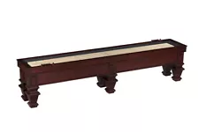 12 foot FURNITURE STYLE SHUFFLEBOARD TABLE "THE PRESTIGE" ~ BERNER BILLIARDS~NEW