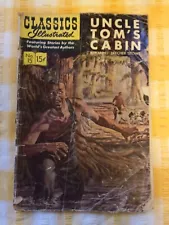 classic illustrated. Uncle Toms Cabin , RARE 1965 USA IMPORT EDITION