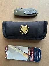 Spyderco Bombshell C250GTIP Flashbatch Green G10 20CV NOS